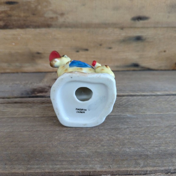 Vintage 1950s Quacking Mommy Duck and Baby Ceramic Mini Planter Made in Japan - Picture 9 of 11